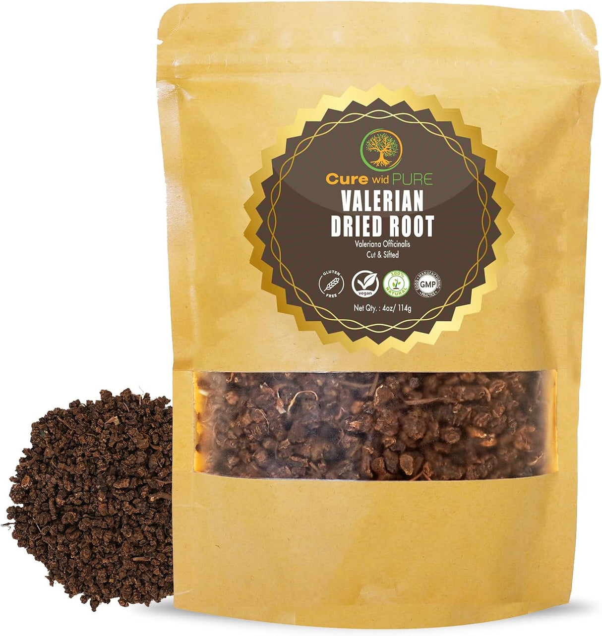 Suplemento Té orgánico de raíz de valeriana sueño relajante