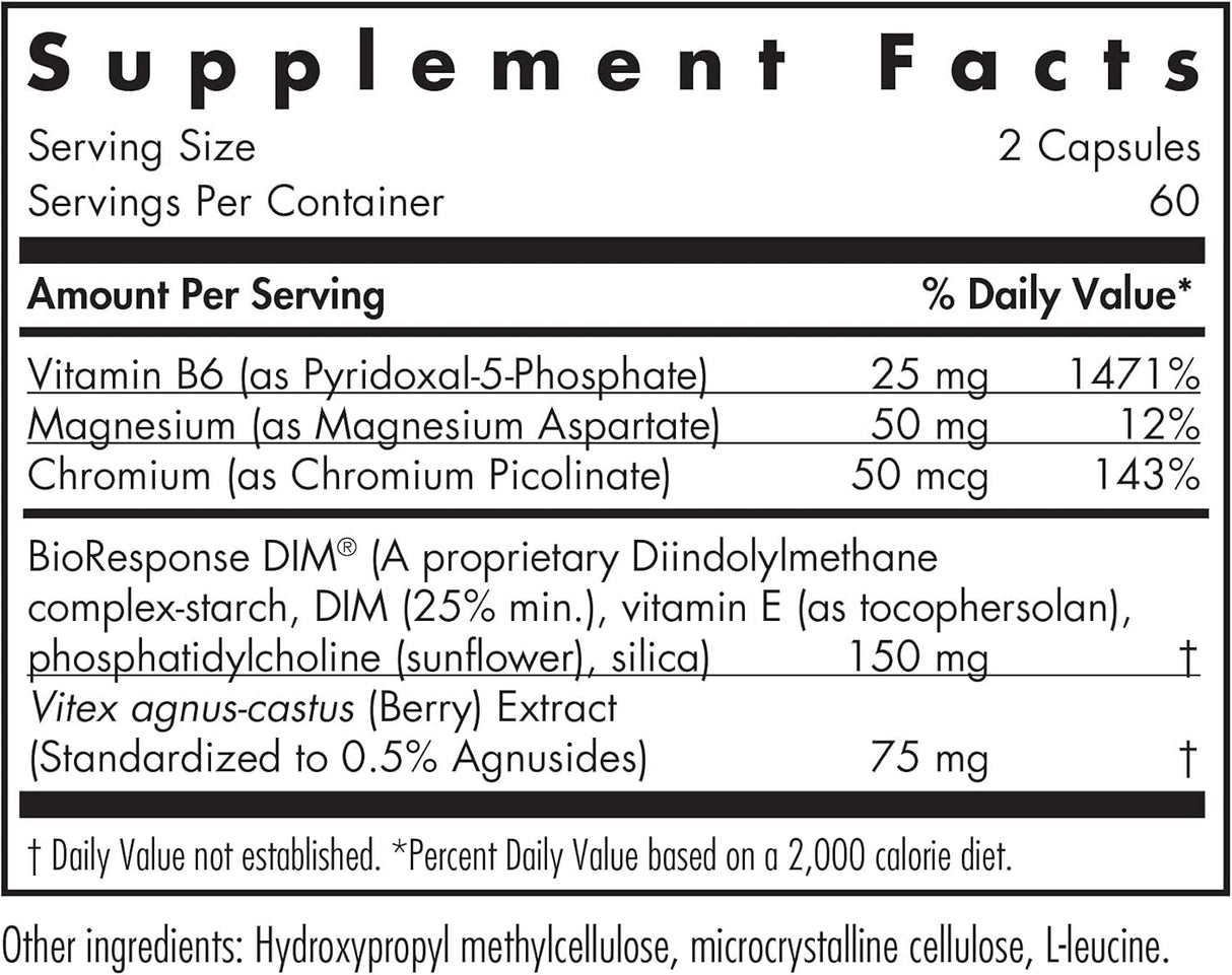 Suplemento Apoya el equilibrio hormonal saludable