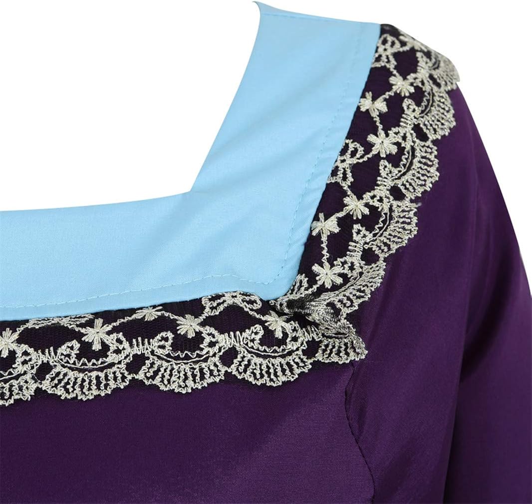 Disfraces renacentista vestido retro para mujer talla XL