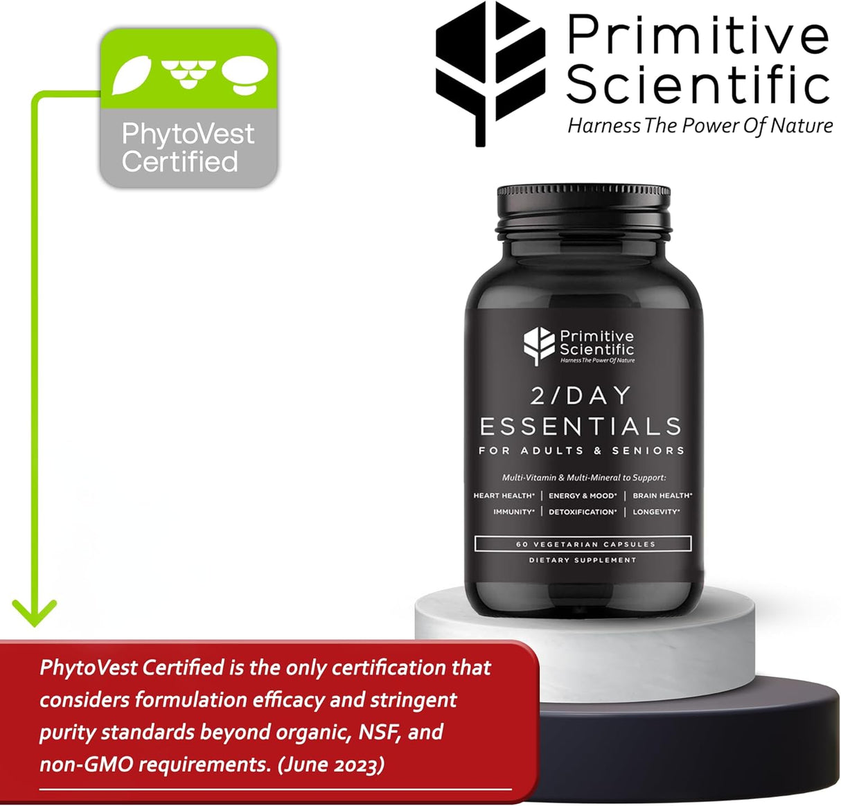 Multivitaminas Naturales para Adultos - 60 Cápsulas