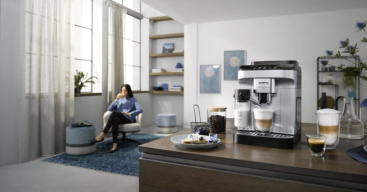 Máquina de café automática De’Longhi Magnifica Evo, Latte Crema