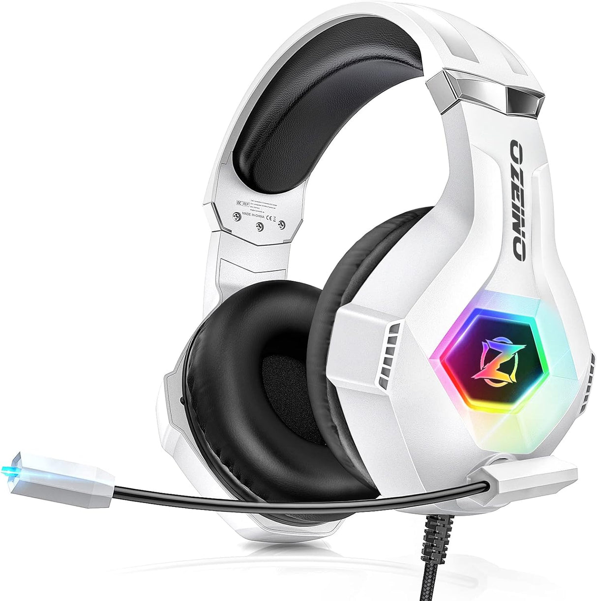 Auriculares Gaming 7.1, con micrófono, para PC y consolas