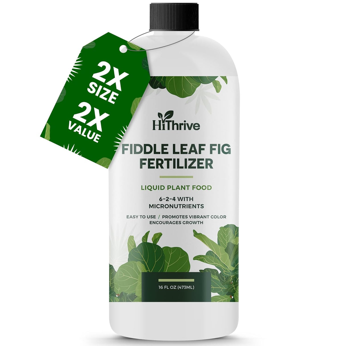 Fertilizante Líquido Fiddle Leaf Fig 16oz - 96 Gal, 6-2-4