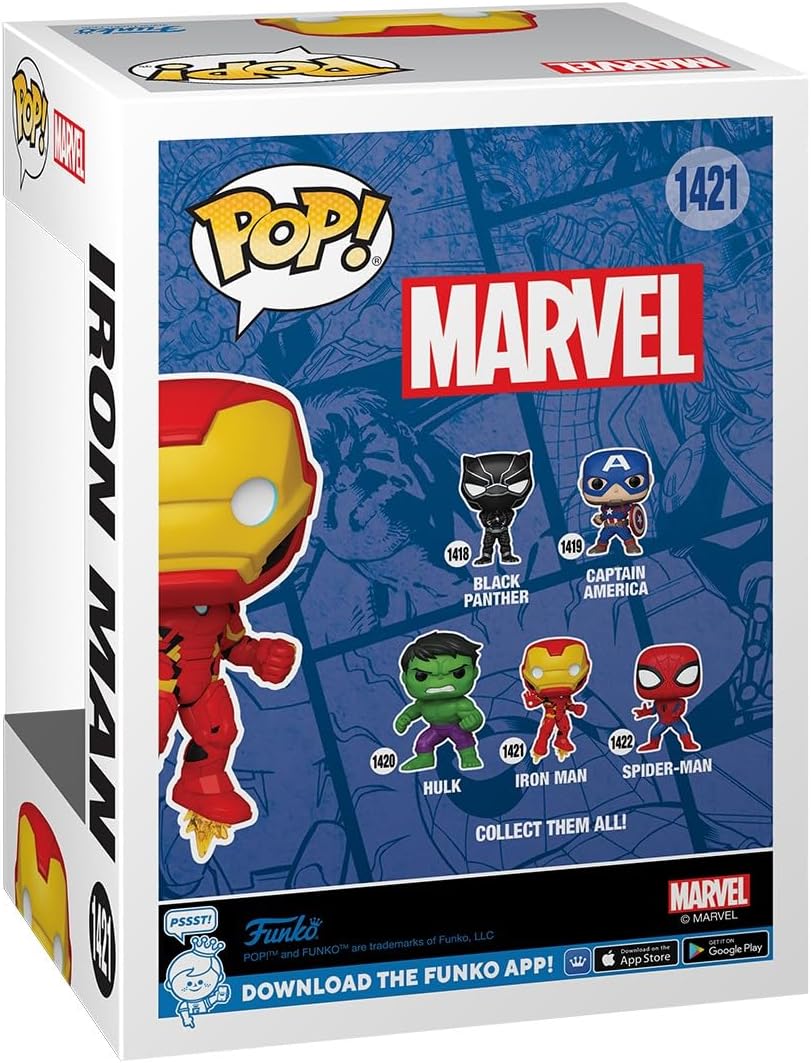 Funko Pop! Marvel - Iron Man Figuras Coleccionables 2023