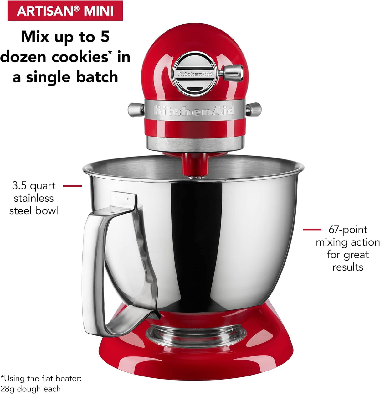 Batidora de pie KitchenAid Artisan Mini 3.5 Qt - KSM3316X