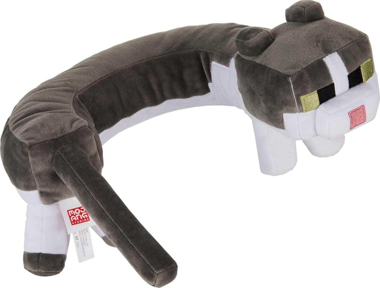 Almohada de viaje Minecraft Mattel con sonidos y peluche de gato