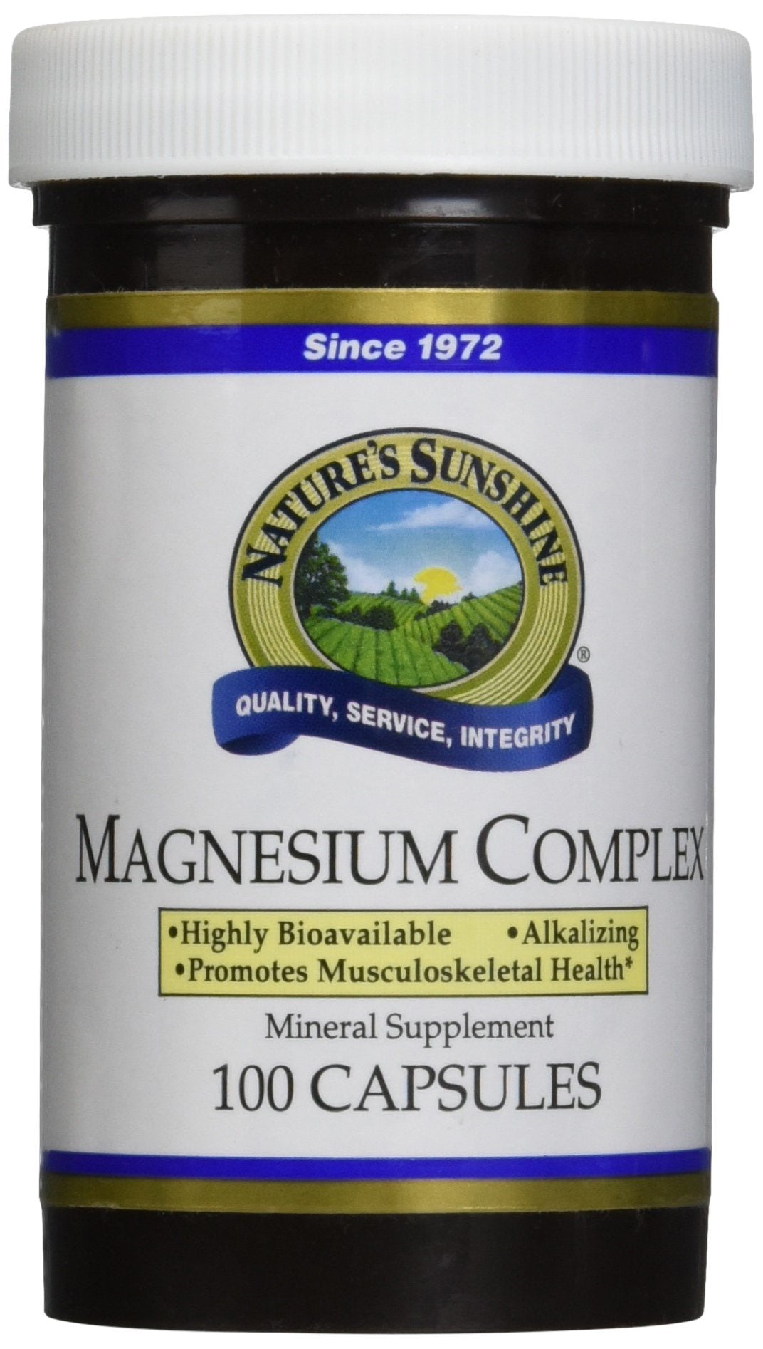 frasco complejo de magnesio 100 unidades