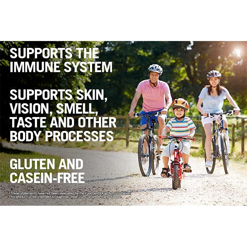 Suplemento Zinc 20 mg 250 cáp Alta absorción Hipoalergénico