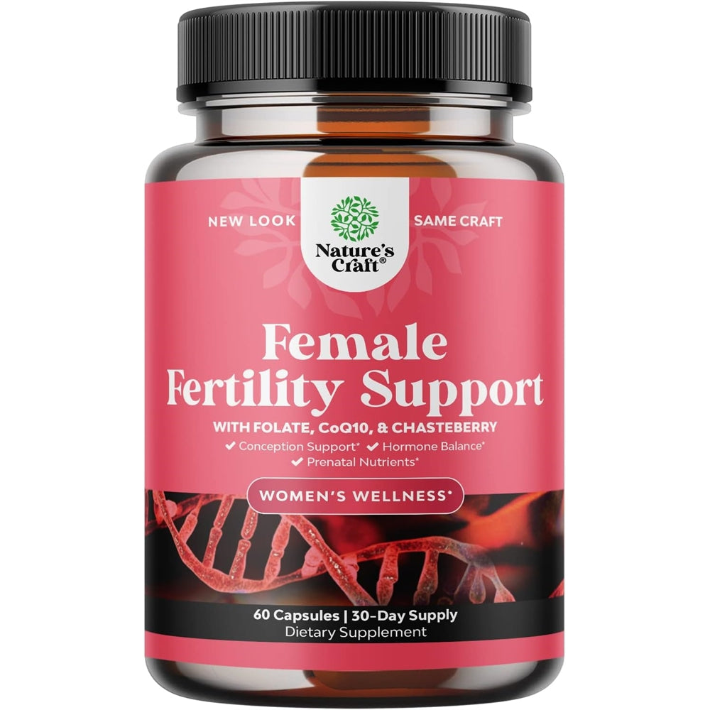 Suplemento multivitamínico prenatal para fertilidad femenina
