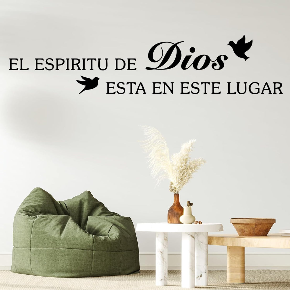 Vinilos Decorativos de Versículos Bíblicos, Inspiración Cristiana