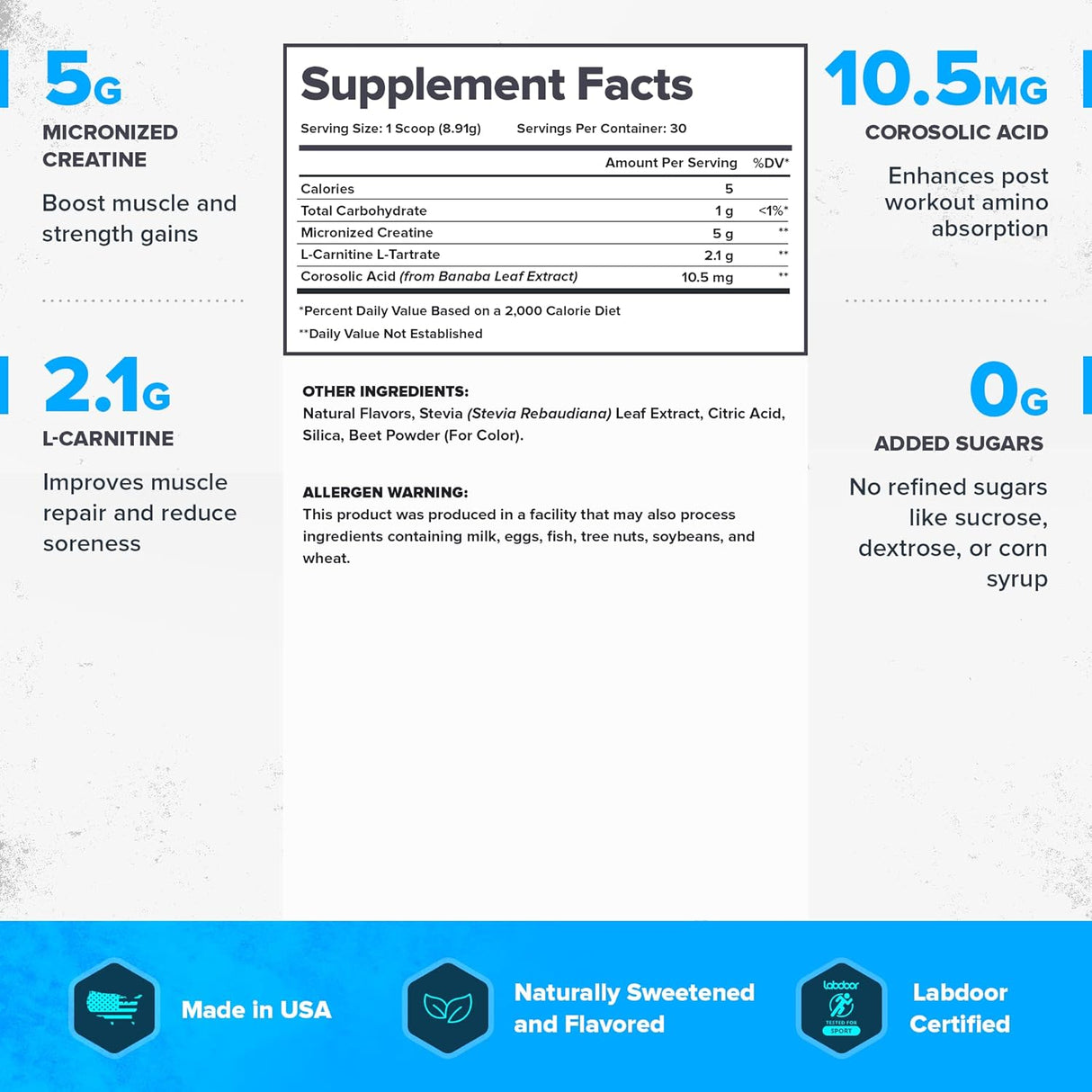 Suplementos Alimenticios constructor muscular natural