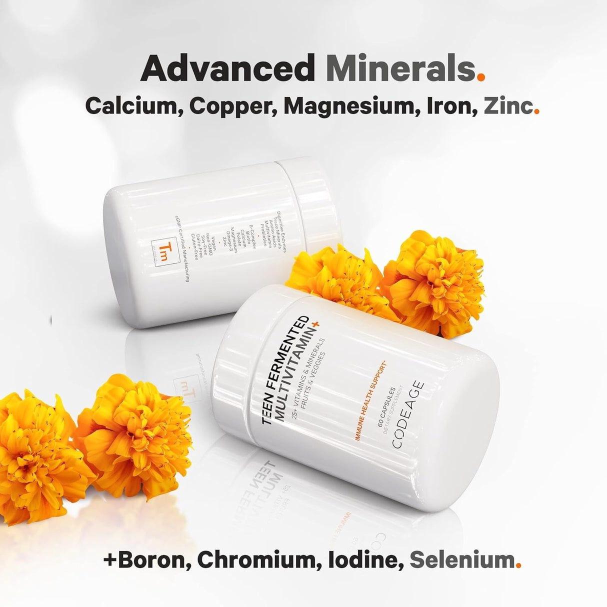 Suplemento Teen Multivitamínico integrales orgánicos 60 und