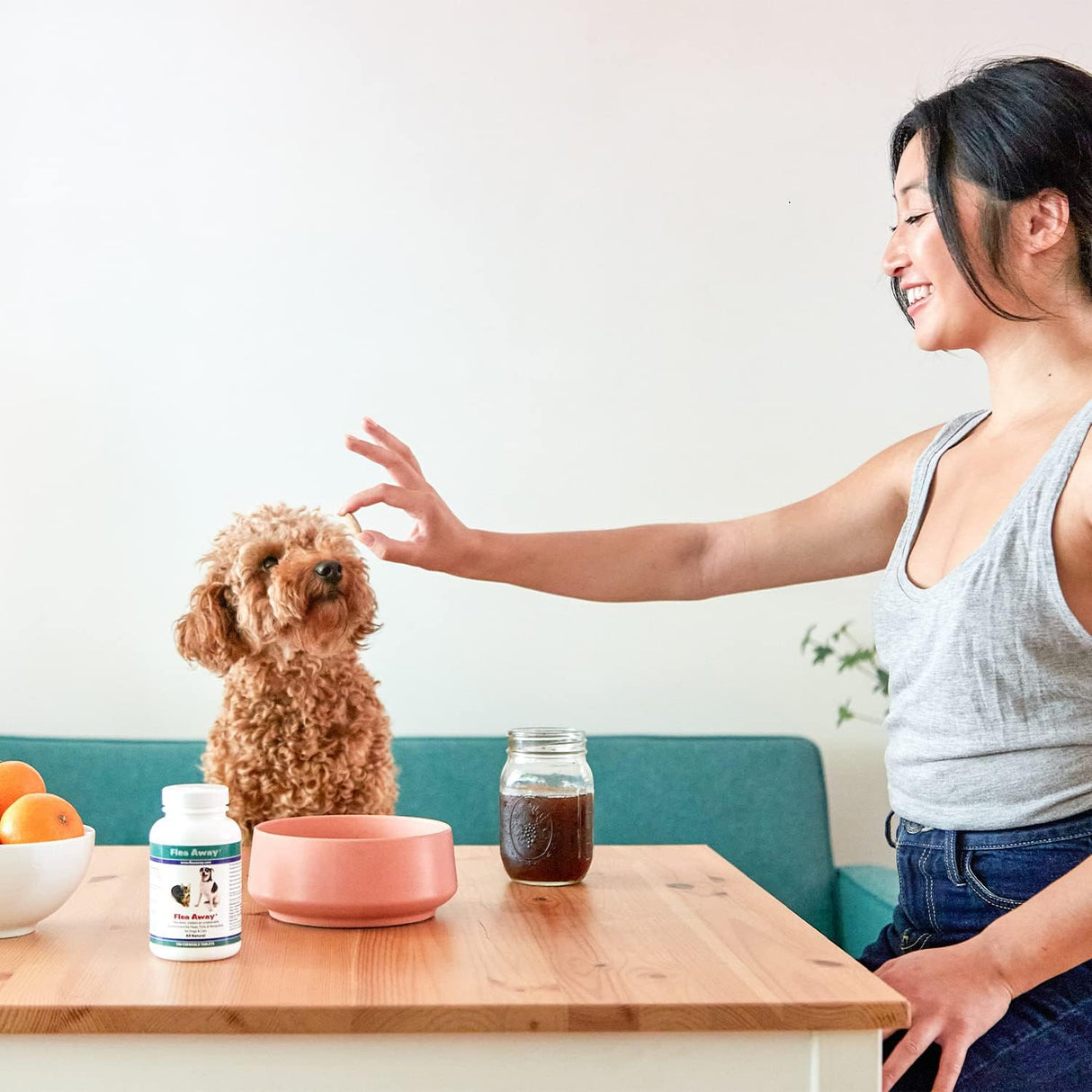 Tratamiento Antipulgas Repelente natural de pulgas para gato