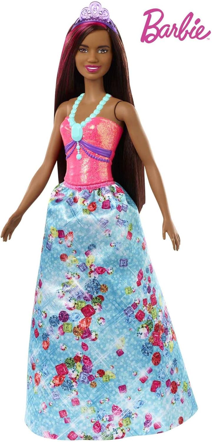 Barbie Dreamtopia Muñeca de Moda y Accesorios, Brunette