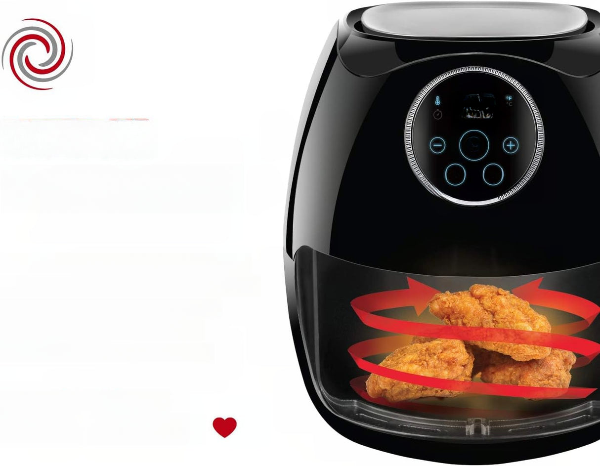 Freidora de Aire CHEFMAN 6.5 Qt, Digital, 4 Funciones, XL