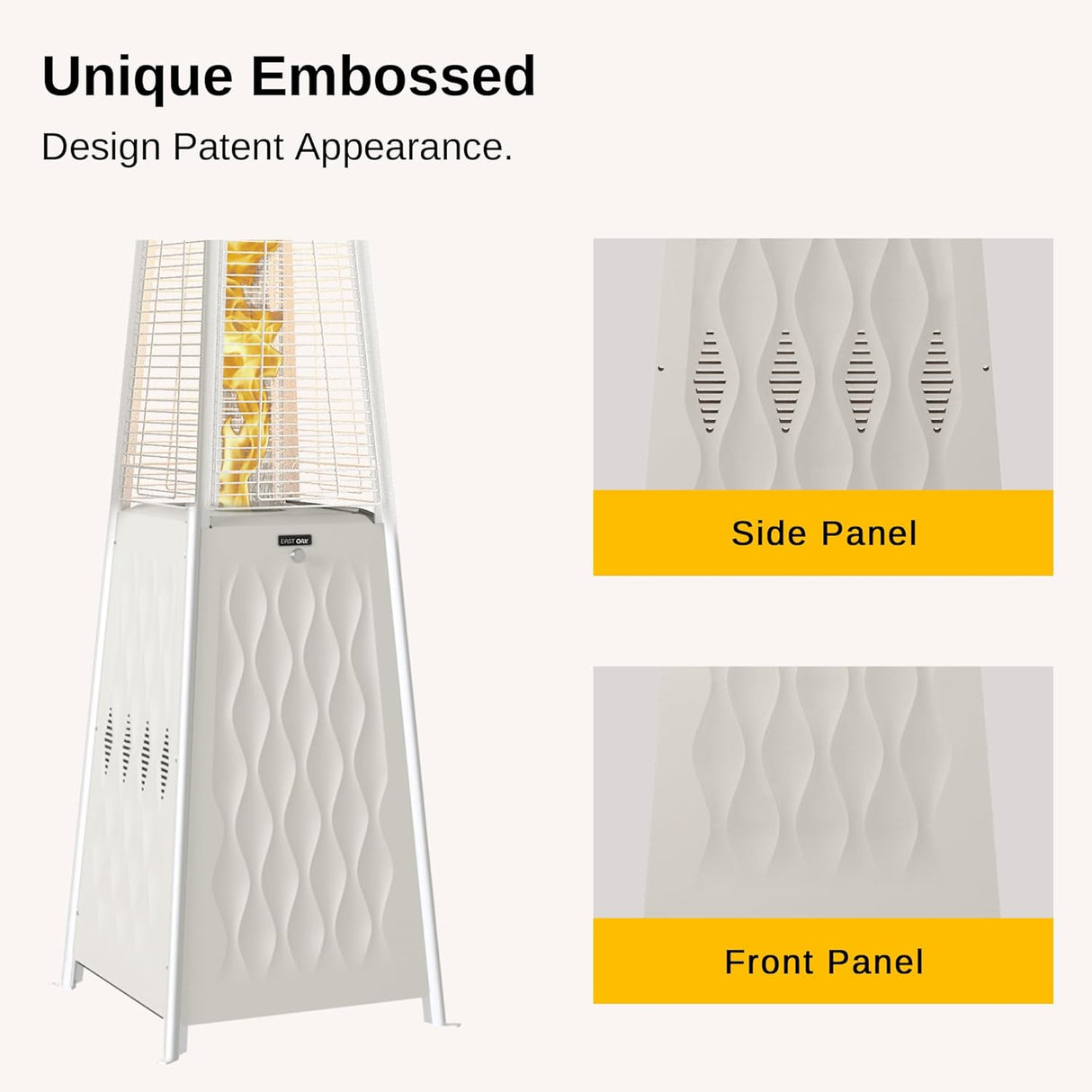 Calentador de patio para exteriores 48,000 BTU EAST OAK