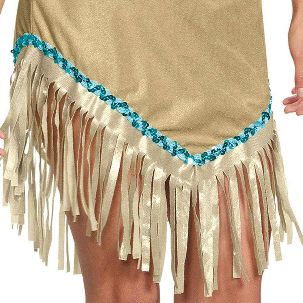 Disfraz de Pocahontas traje de lujo para mujeres Talla M