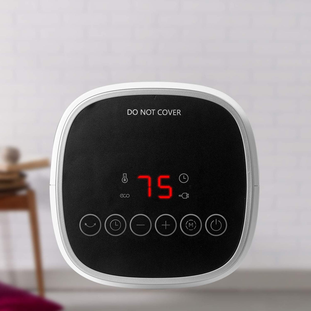 Calentador de espacio interior de 1500 W con control remoto