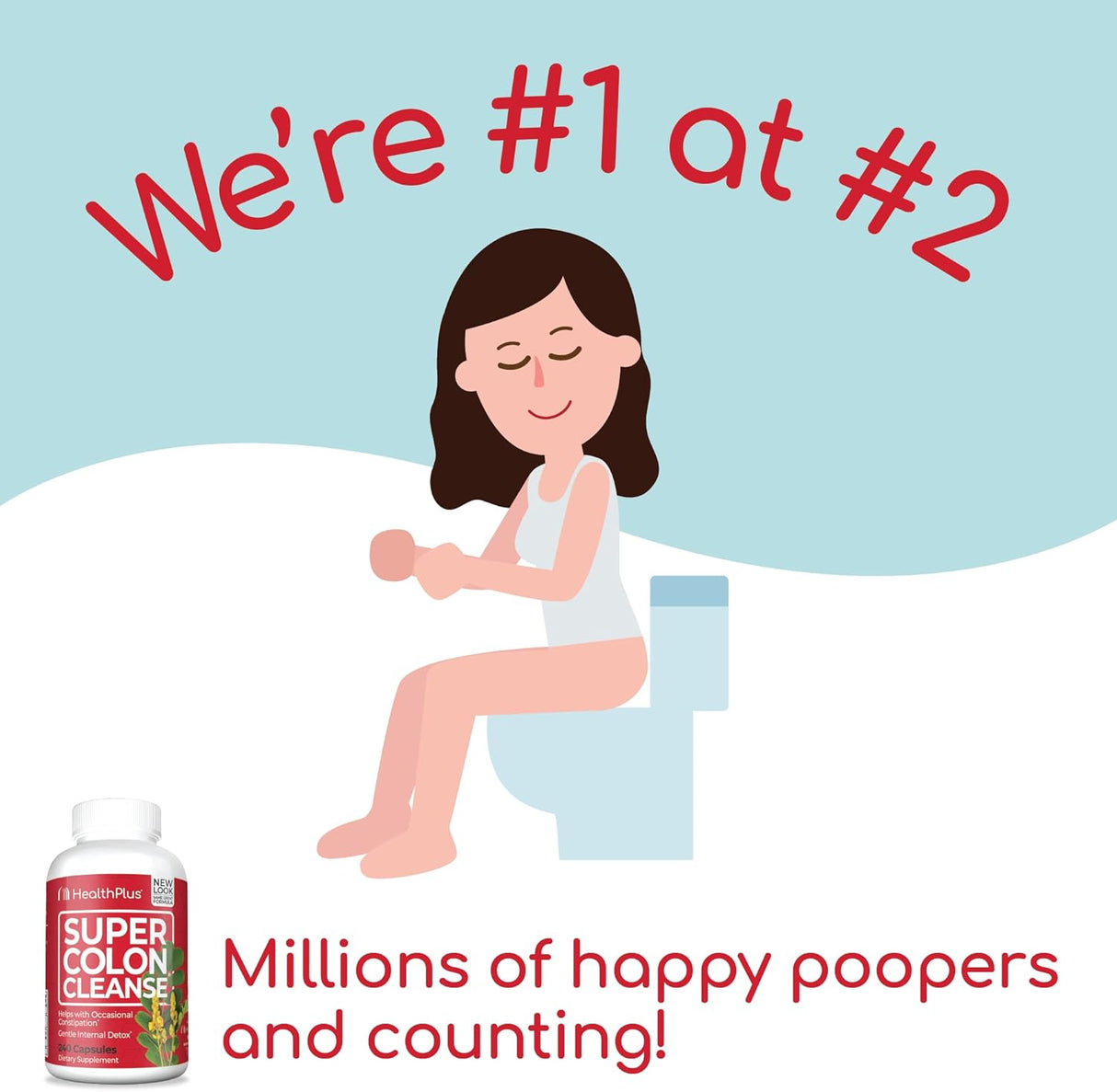 Soporte Digestivo Alivio del estreñimiento Health Plus