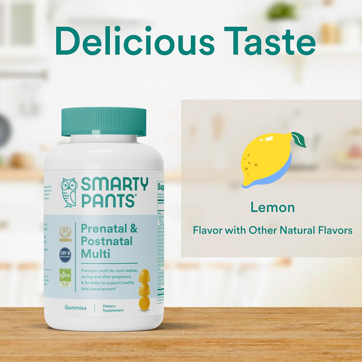 Gomitas Multivitamínicas Prenatales con Biotina y Zinc