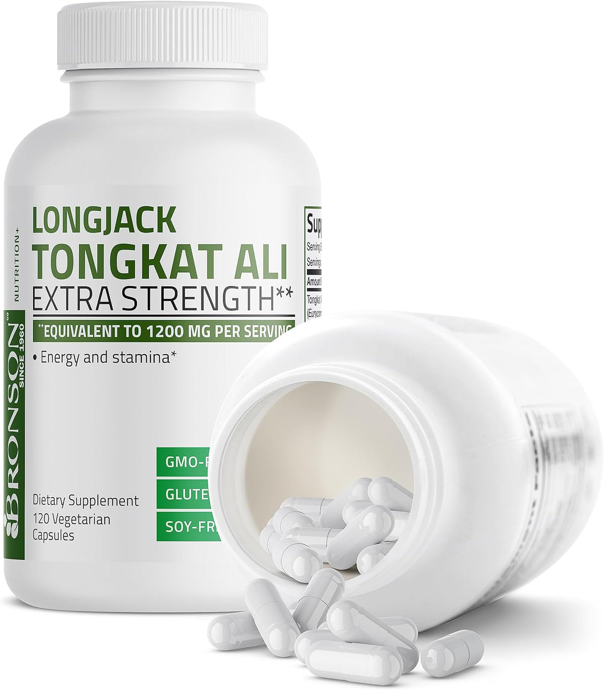 Suplemento apoya la energía sin OMG cápsula