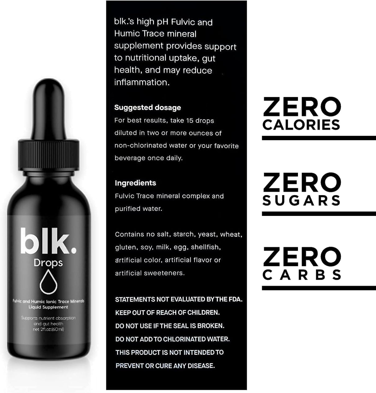 Suplementos Alimenticios traza fúlvicos y húmicos naturales