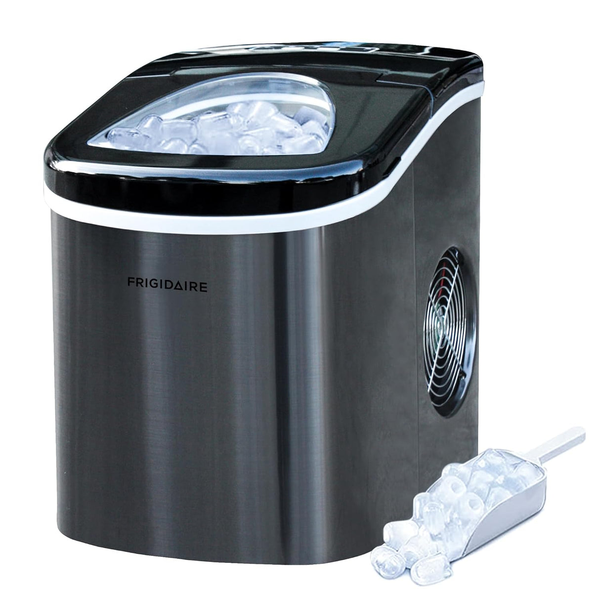 Máquina de Hielo Portátil Frigidaire 26 lbs/día Compacta
