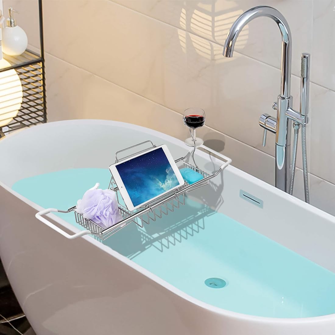 Bandeja de carro de bañera de acero inoxidable- Bastidores