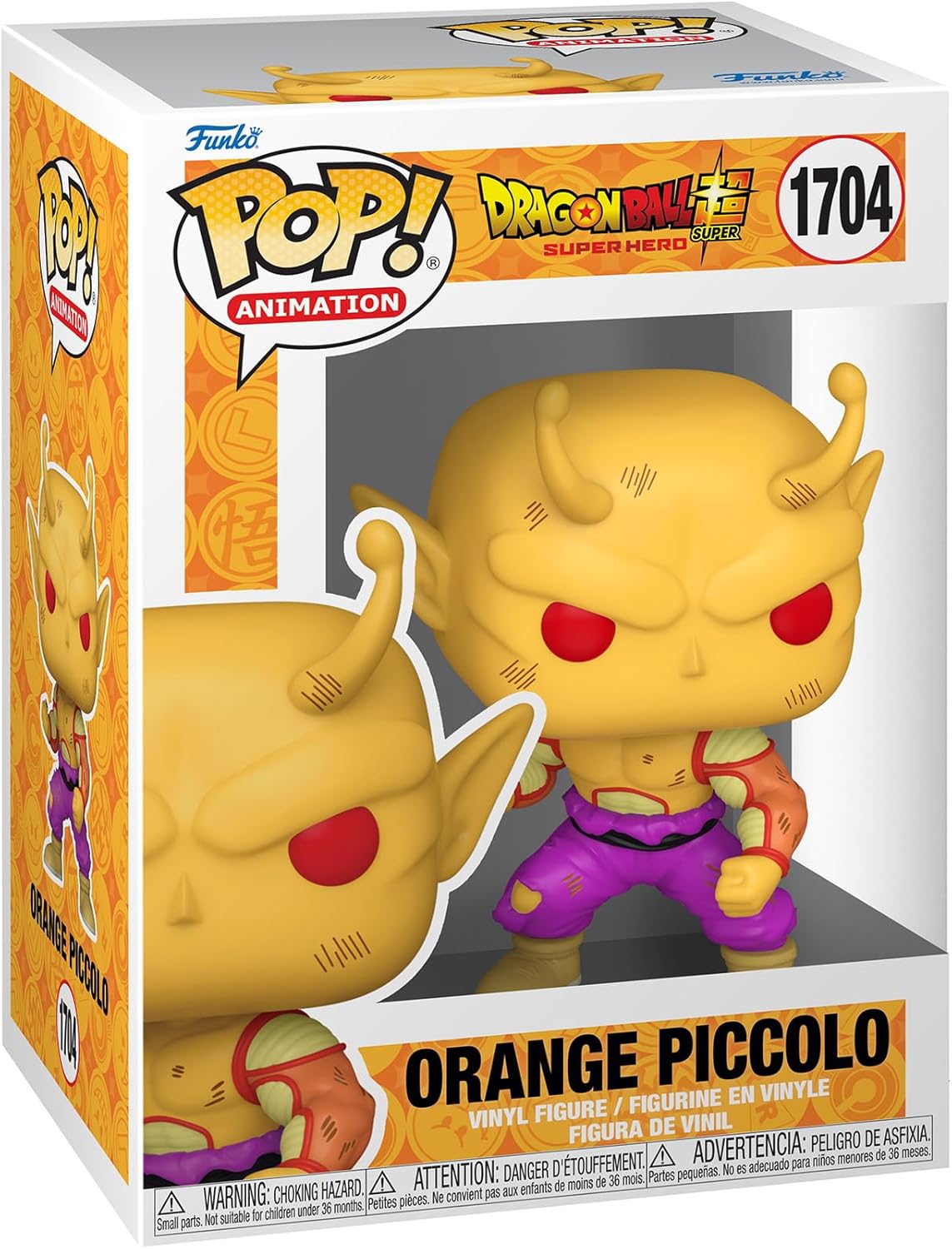 Funko Pop! Dragon Ball Super: Super Hero - Piccolo Naranja