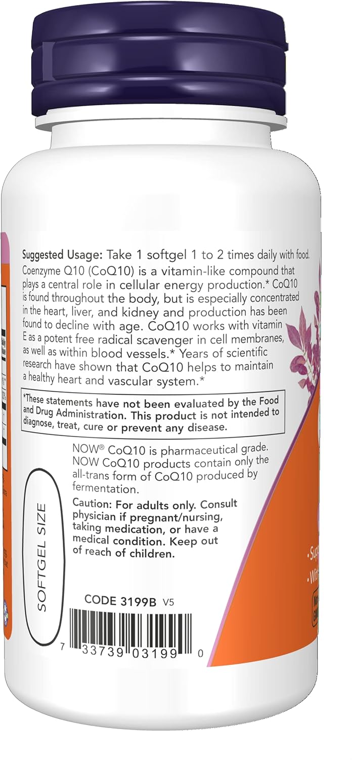 Suplementos CoQ10 400 mg, Grado Farmacéutico, 30 Cápsulas