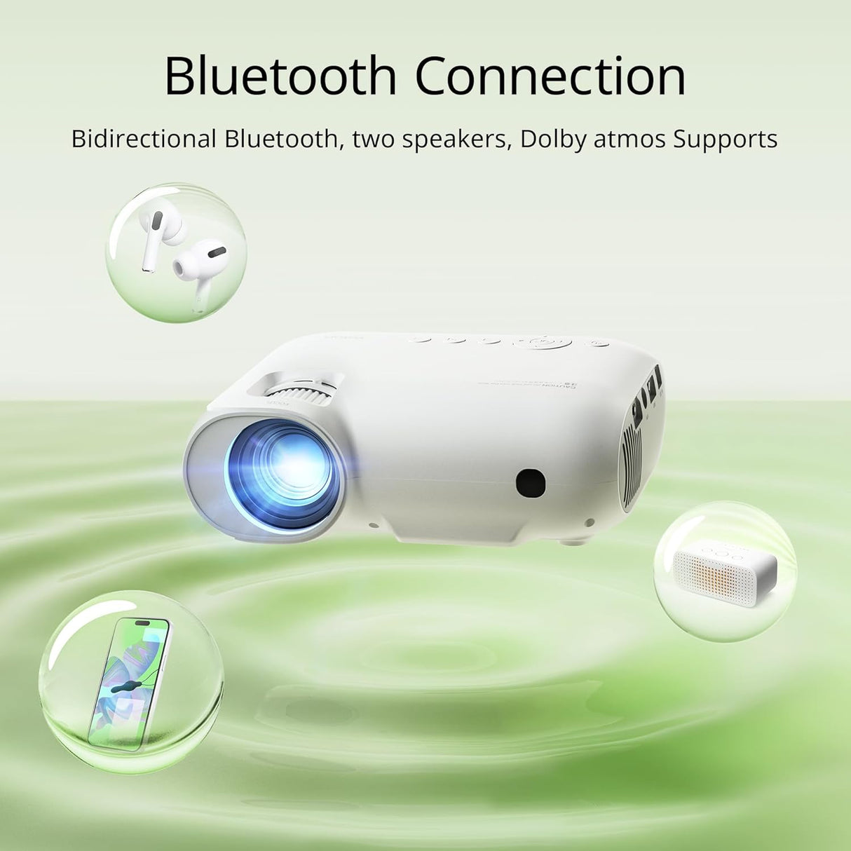 Proyector YOTON Y9 4K, WiFi, Bluetooth, 20000 lúmenes, 2024