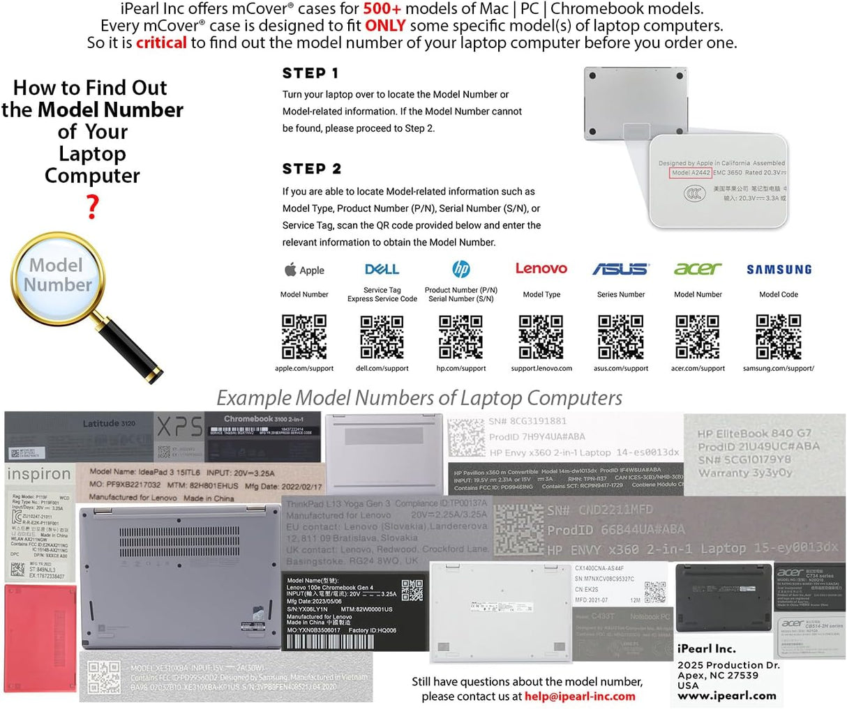 Funda mCover para Lenovo IdeaPad 1 Series 14 (2022-2024)