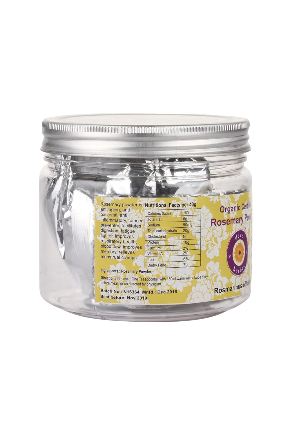 Polvo de Regaliz Puro Deve Herbes 50g - Grado Terapéutico