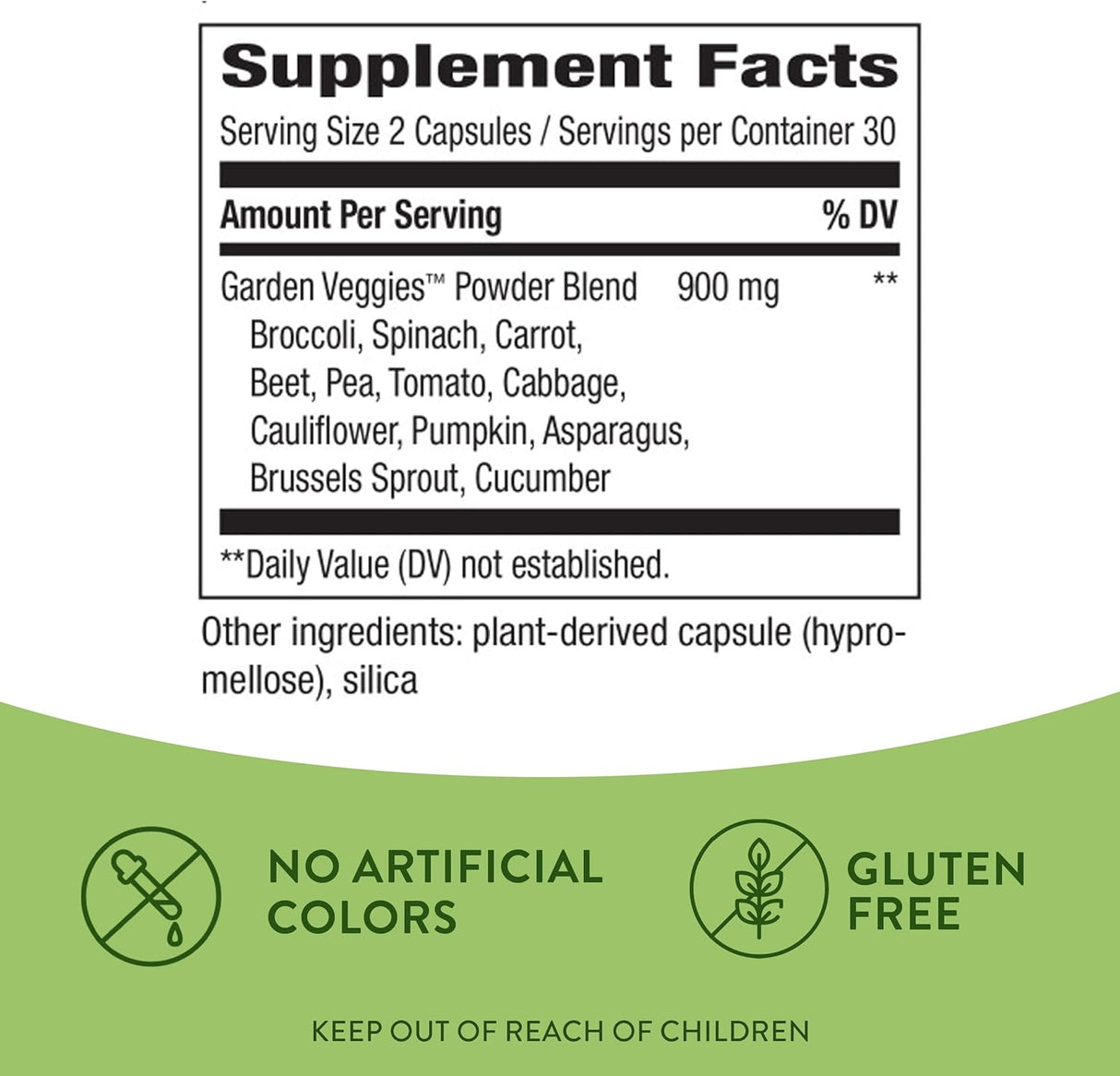 Suplementos de Jardín Vegetales 60 VC 168435 60