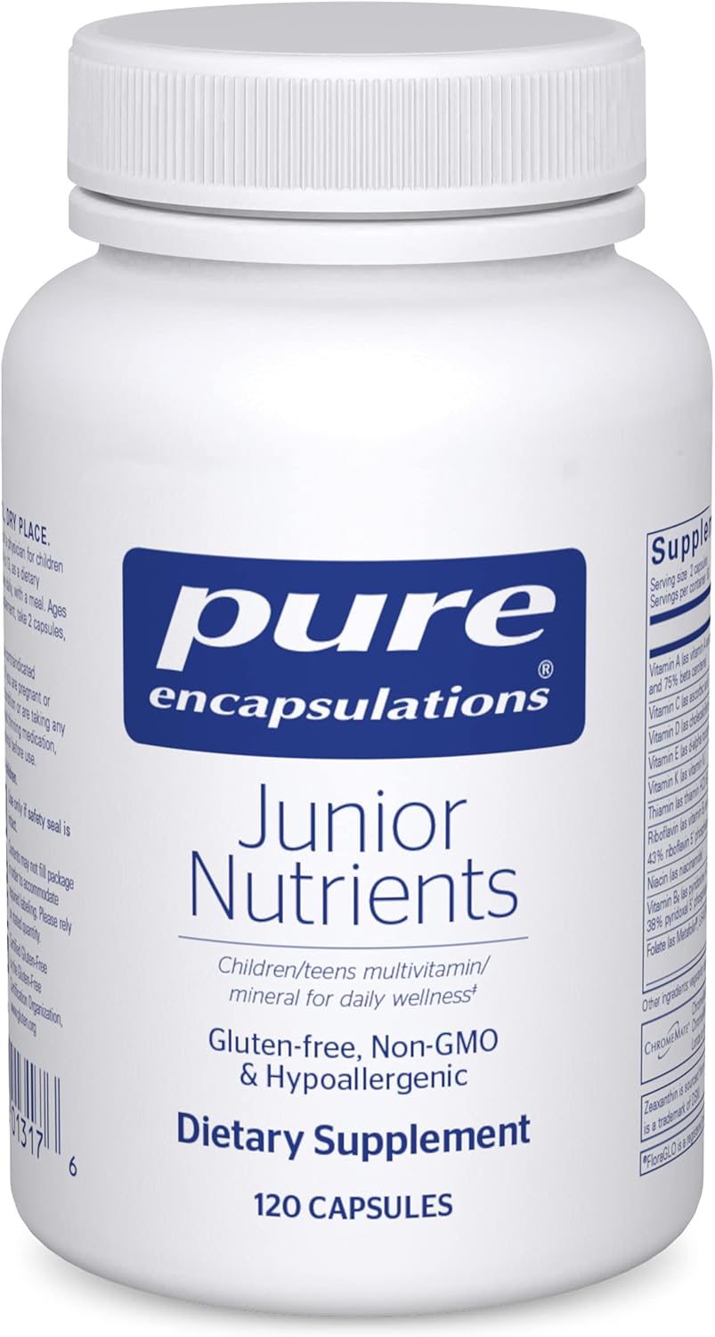 Suplemento Pure Encapsulations multivitamínico sin hierro