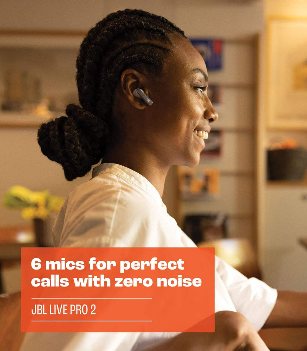 Auriculares JBL Live Pro 2: 40h, Cancelación y Micrófonos