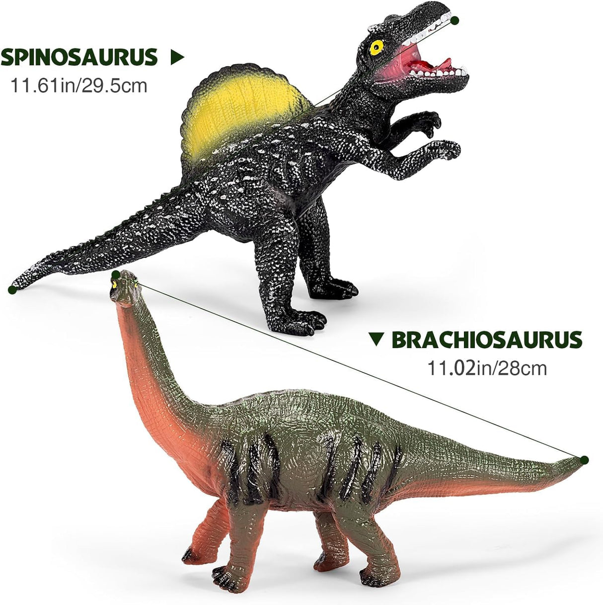 Juguetes Dinosaurios Jumbo 7 Piezas - Perfecto Regalo Infantil