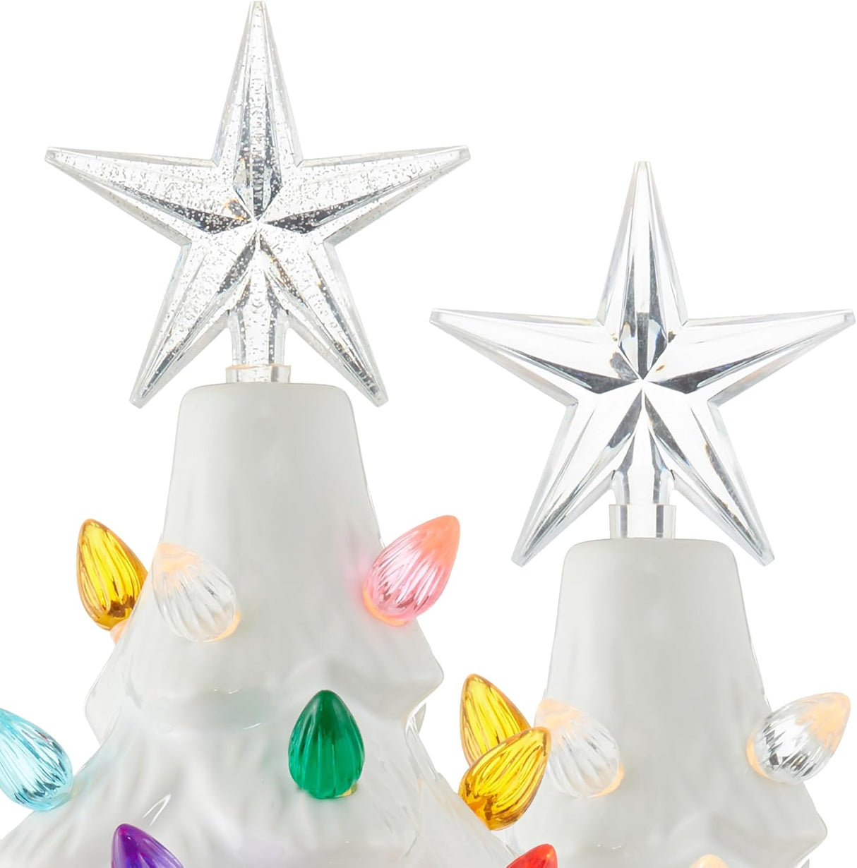 Árbol de Navidad Cerámico Casafield 24” Pre-luz 148 luces multicolor