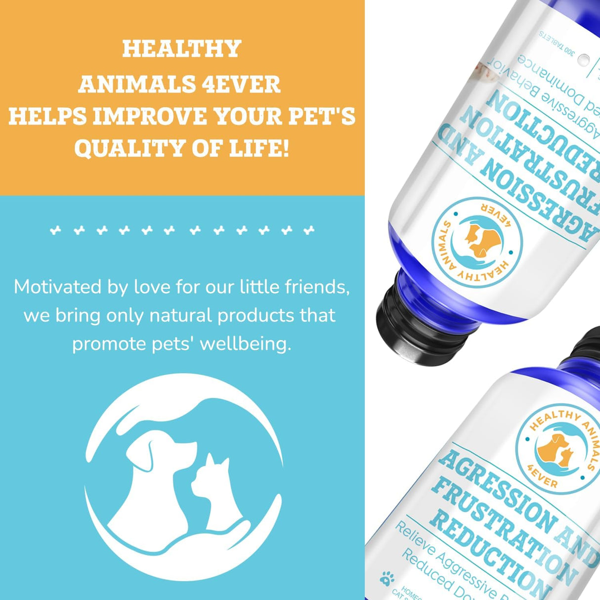 Tabletas calmantes para gatos totalmente naturales Healthy