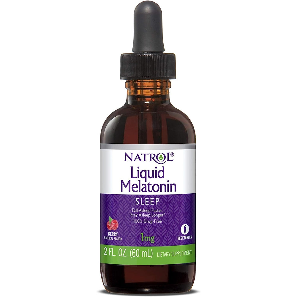 Suplementos Natrol Tintura líquida a dormir más rápido 1mg