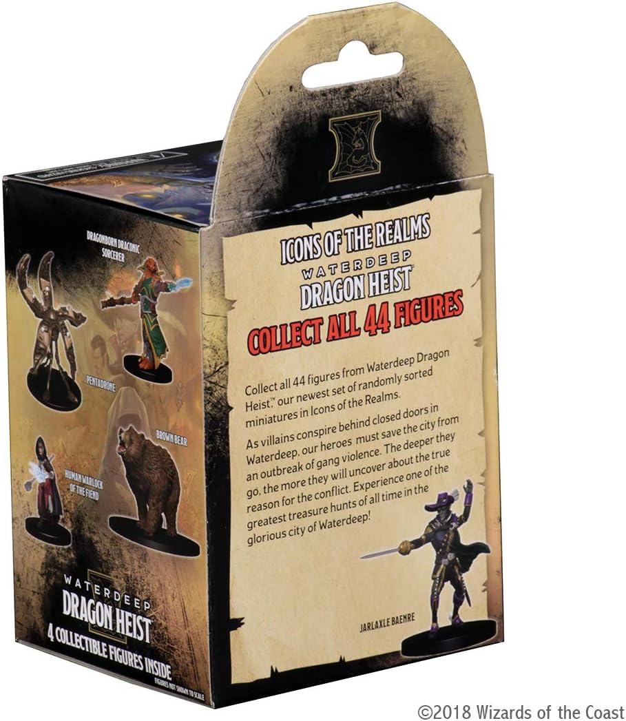 Miniaturas WizKids D&D: Waterdeep Dragon Heist Booster Brick (8)