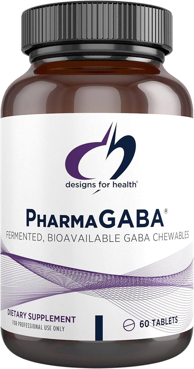 Suplemento GABA masticable 200 mg PharmaGABA biodisponible