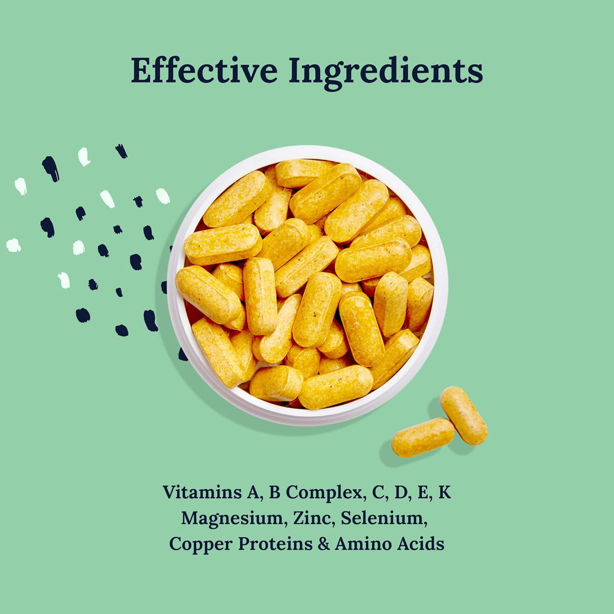 Vitaminas y minerales para los ojos Multivitamínico