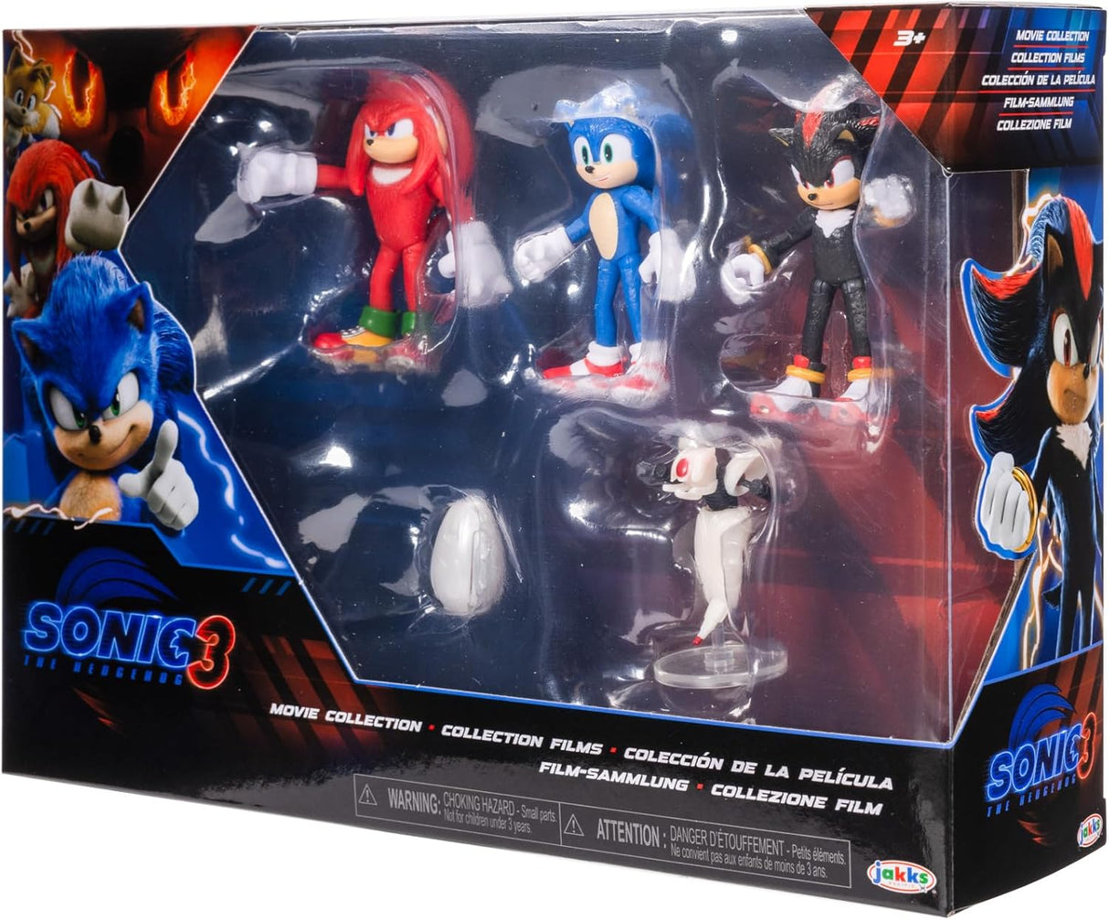 Figuras de Acción Sonic 3 - Pack Multicolor 2.5 - Licencia Oficial