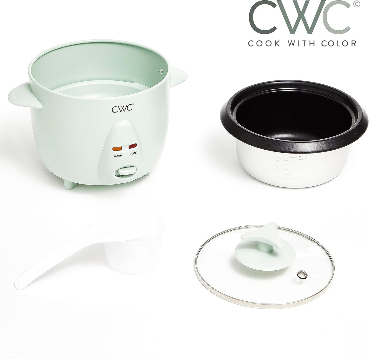 Olla arrocera 6 tazas COOK WITH COLOR, 300W, modelo 6 Cup