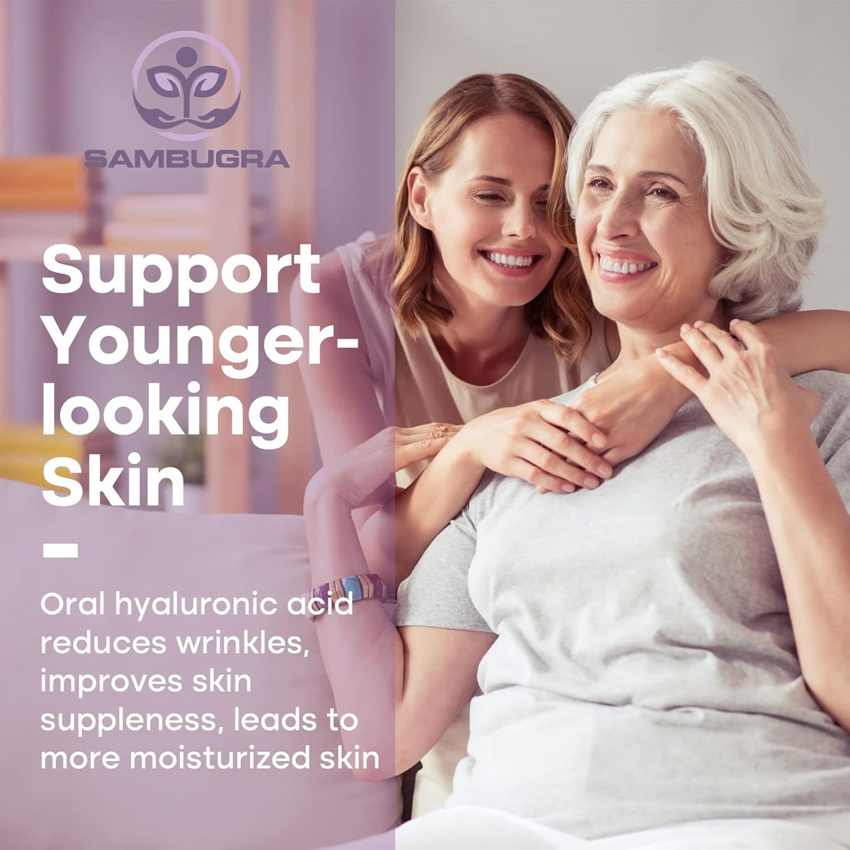 Cápsulas de ácido hialurónico liposomal suplementos de ácido