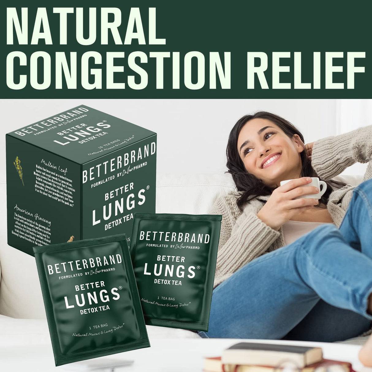 Té de desintoxicación 15 bolsas de té de hierbas