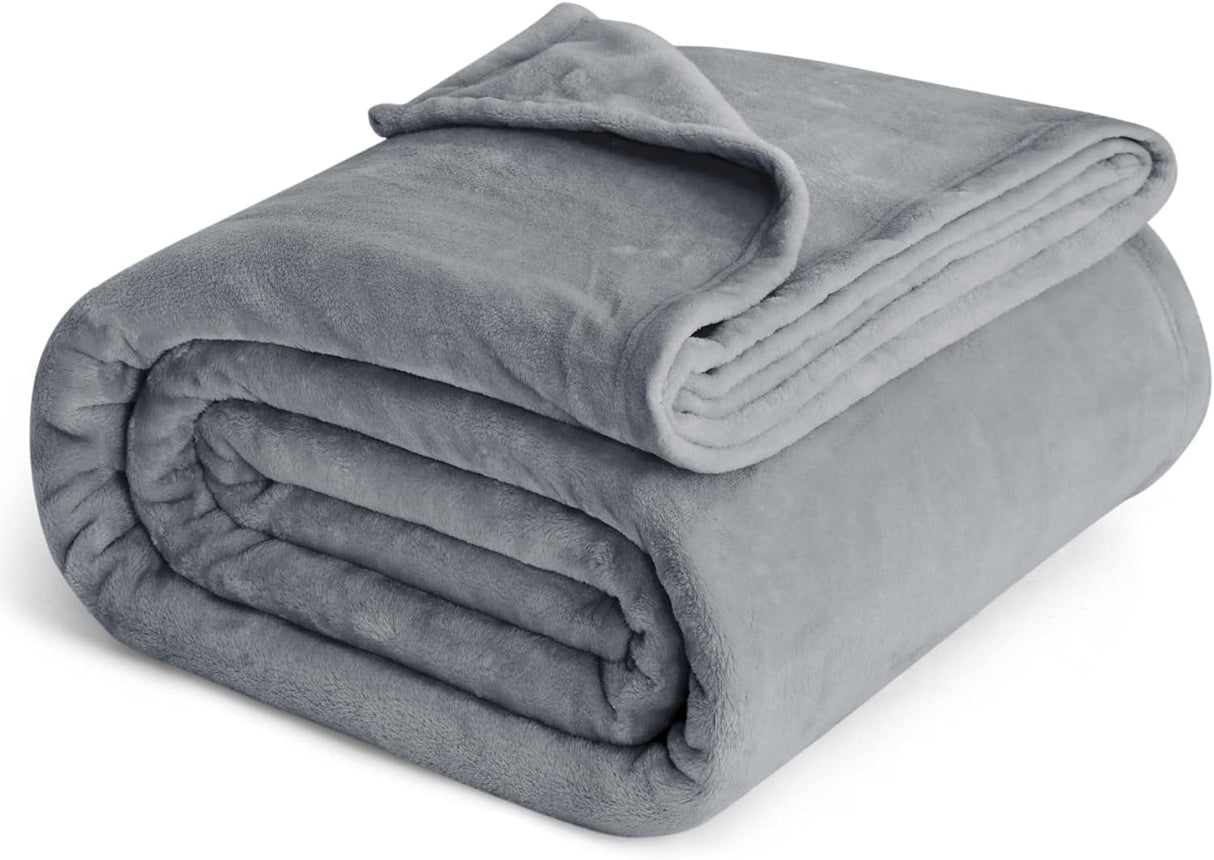Manta Fleece Cama Queen Bedsure - Suave, Ligera, 90x90 pulgadas