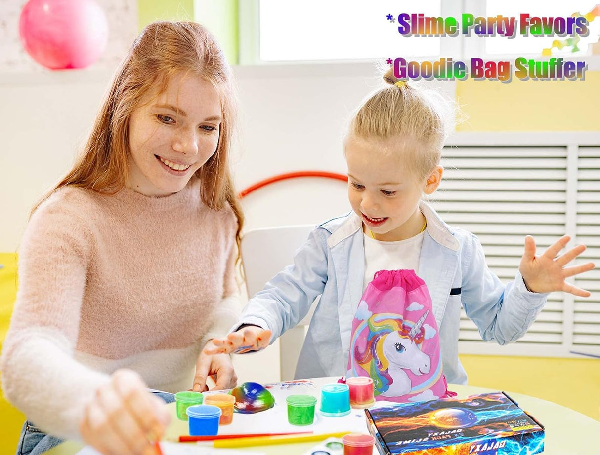 Mini Slime, Galaxy Slime para Fiestas y Premios en Clase