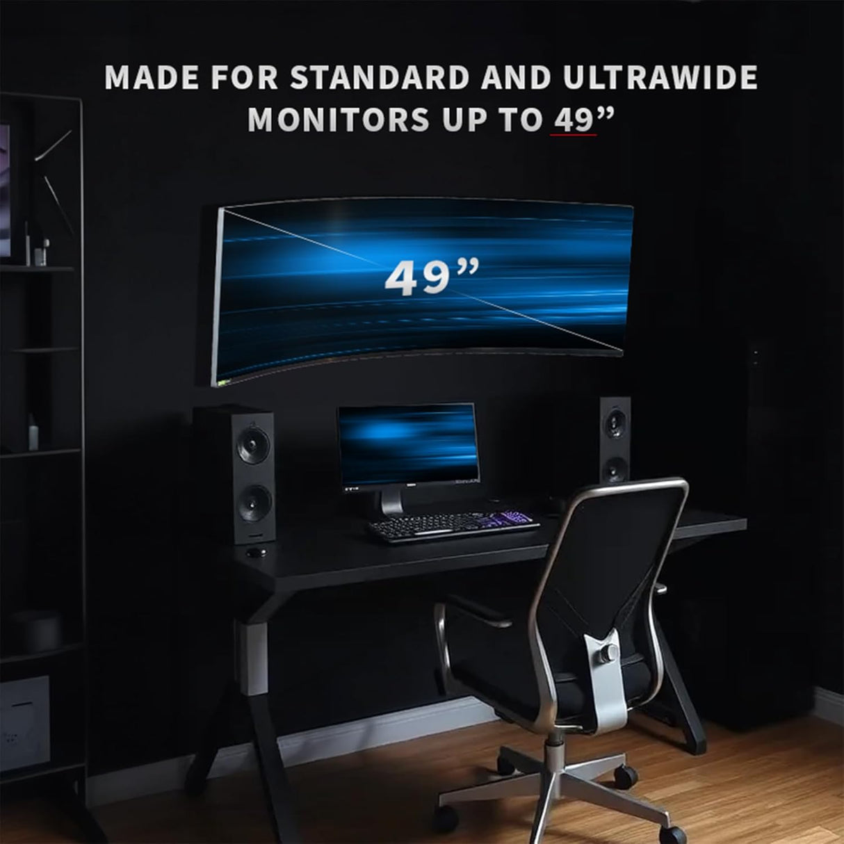 Soporte de Monitor Ultrawide VIVO, Articulable y Ajustable, MOUNT-WCB01A